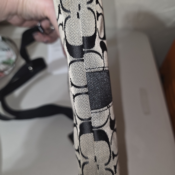 Coach Black and Gray Crossbody Bag - Picture 5 of 7